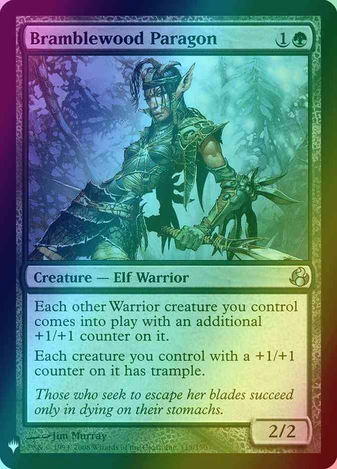 Bramblewood Paragon [MOR-115] [The List] [Foil]
