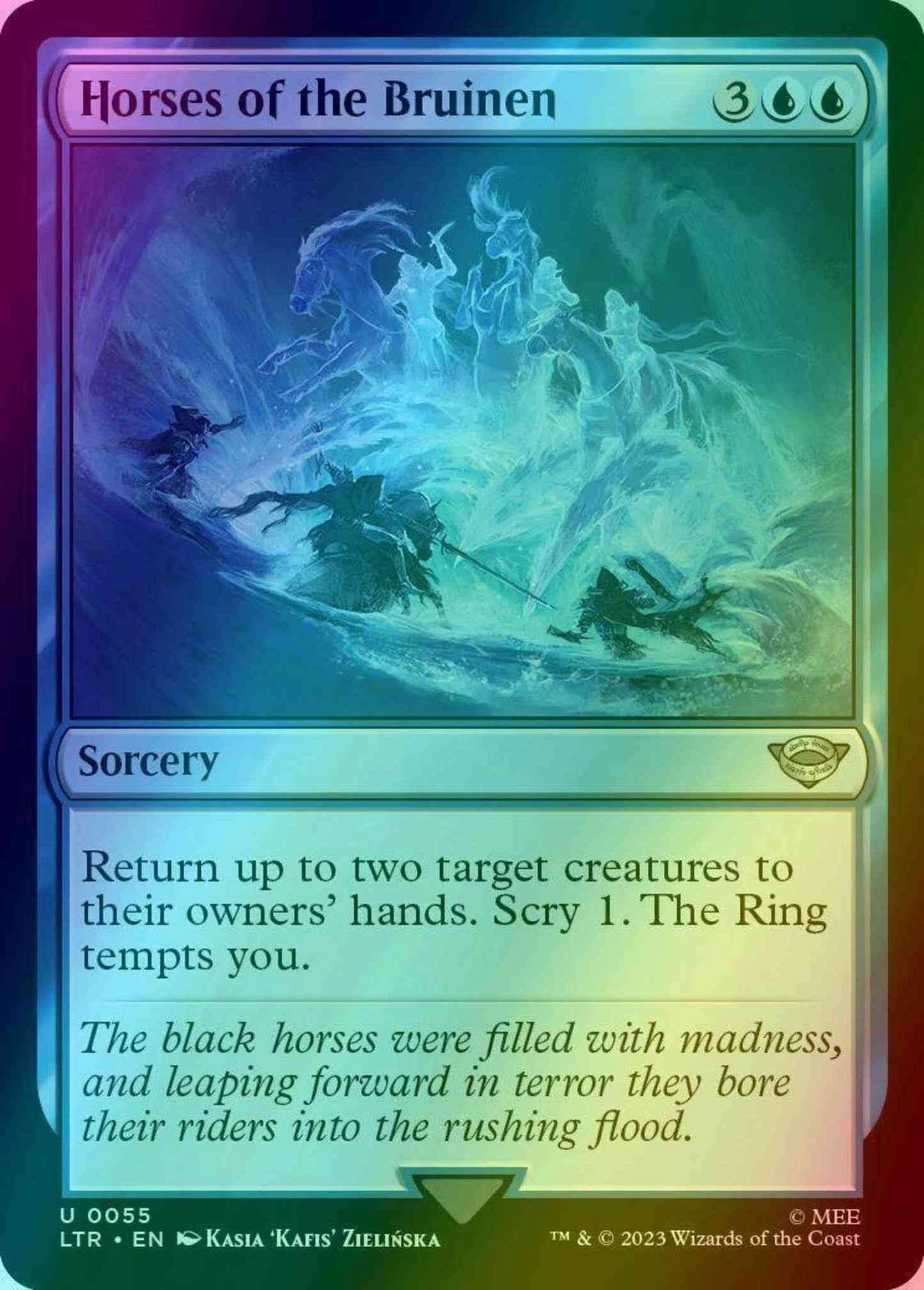 Horses of the Bruinen [55] [The Lord of the Rings: Tales of Middle-earth] [Foil]