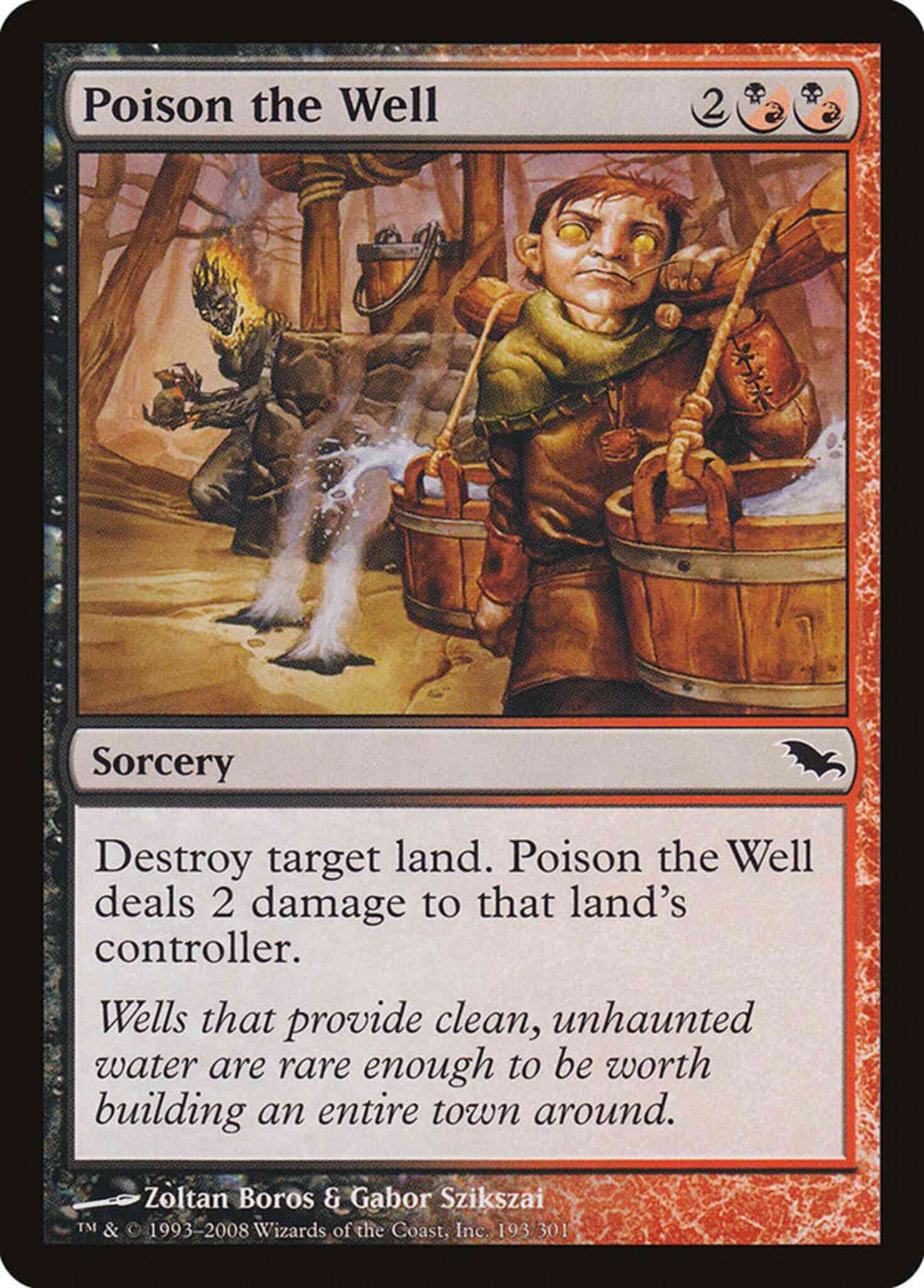 Poison the Well [193] [Shadowmoor] [Non-Foil]