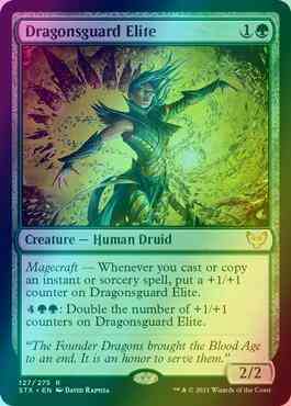 Dragonsguard Elite [127] [Strixhaven: School of Mages] [Foil]
