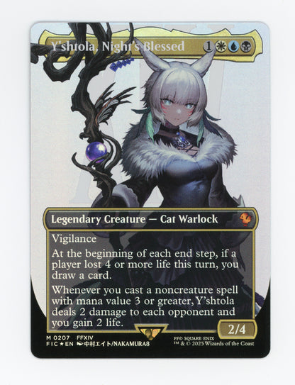 Y'shtola, Night's Blessed — Borderless|Character|Foil — ID 18776