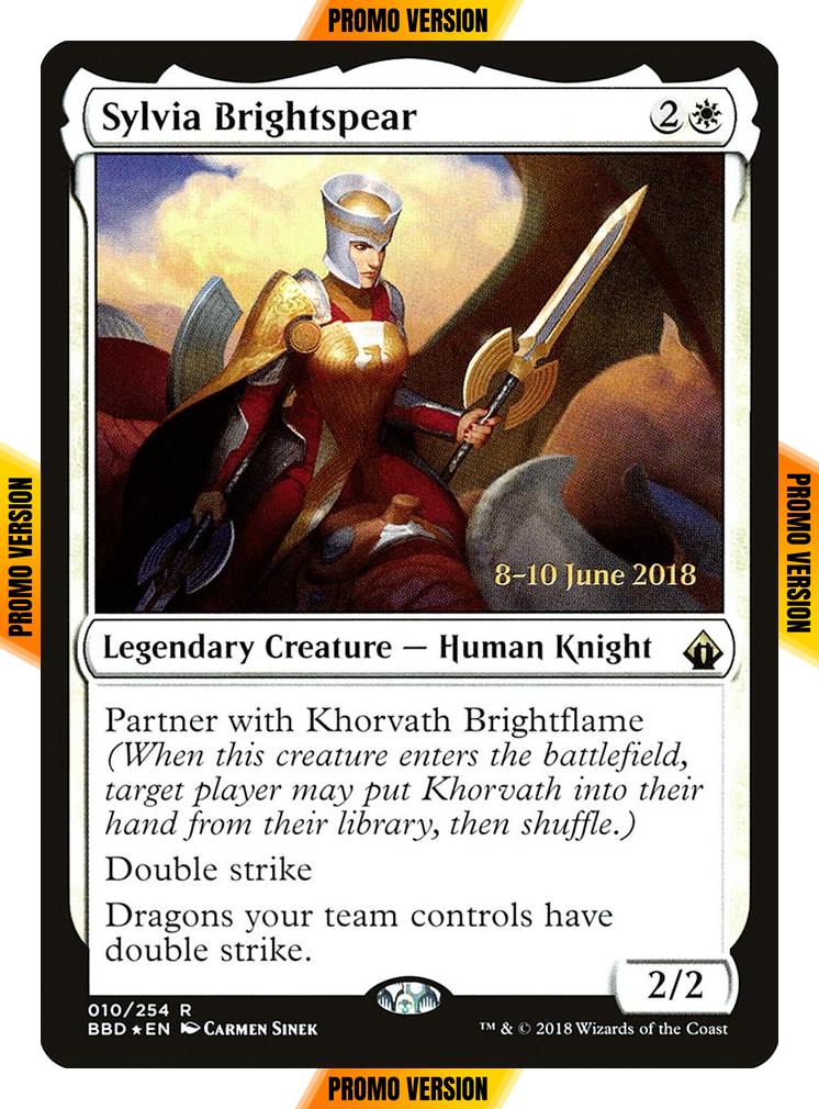 Sylvia Brightspear [10s] [Battlebond Promos] [Foil]