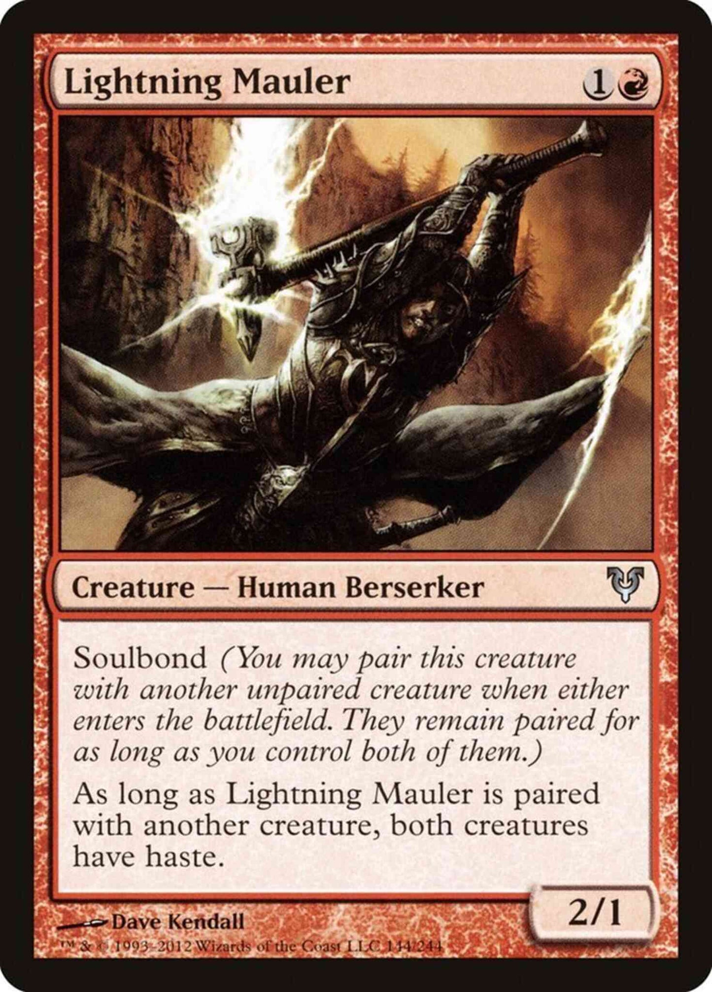 Lightning Mauler [144] [Avacyn Restored] [Non-Foil]