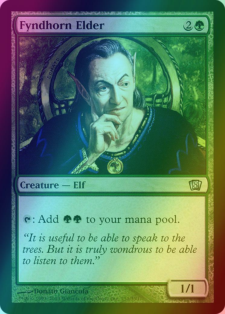 Fyndhorn Elder [251x] [Eighth Edition] [Foil]