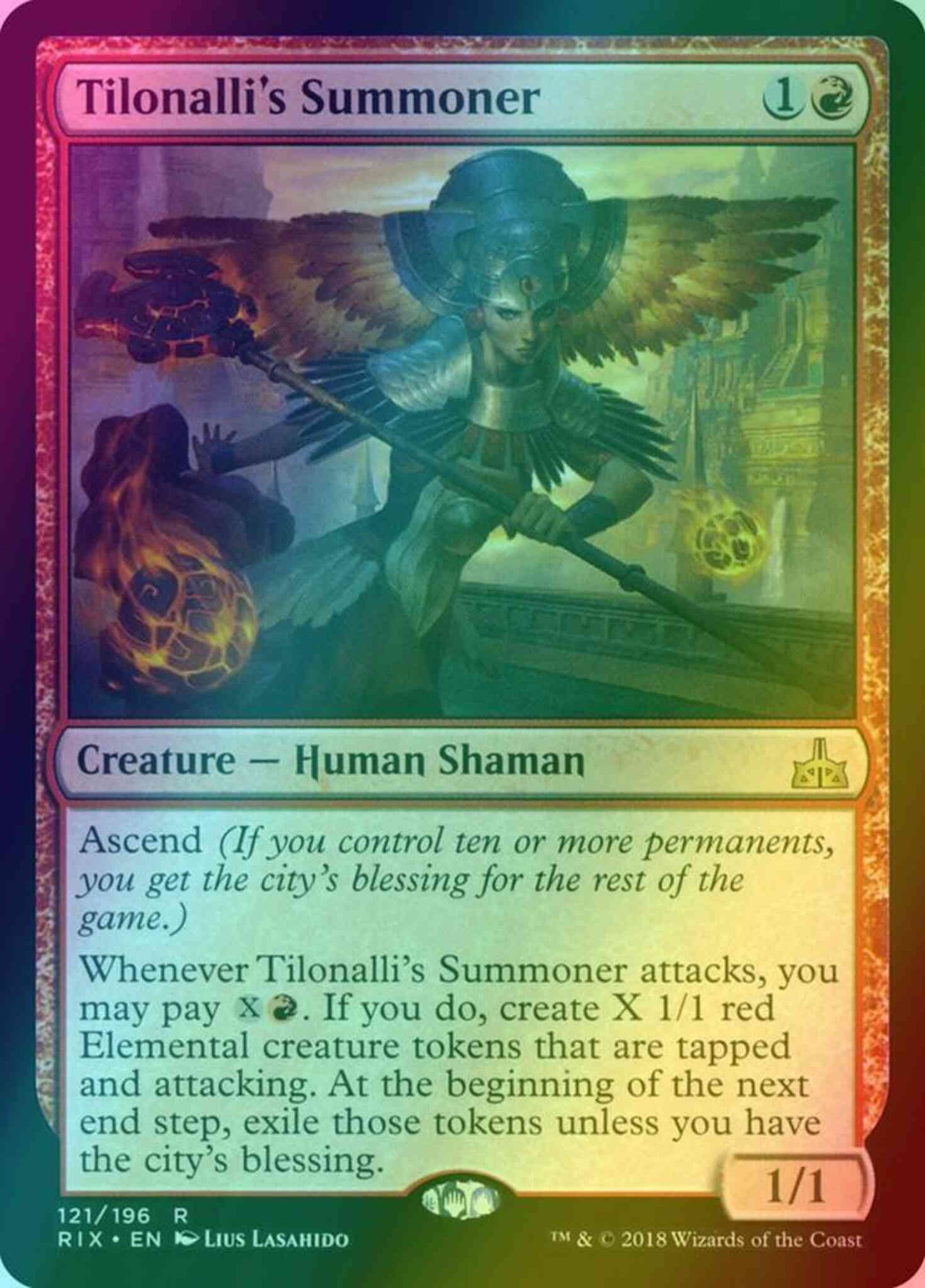 Tilonalli's Summoner [121] [Rivals of Ixalan] [Foil]