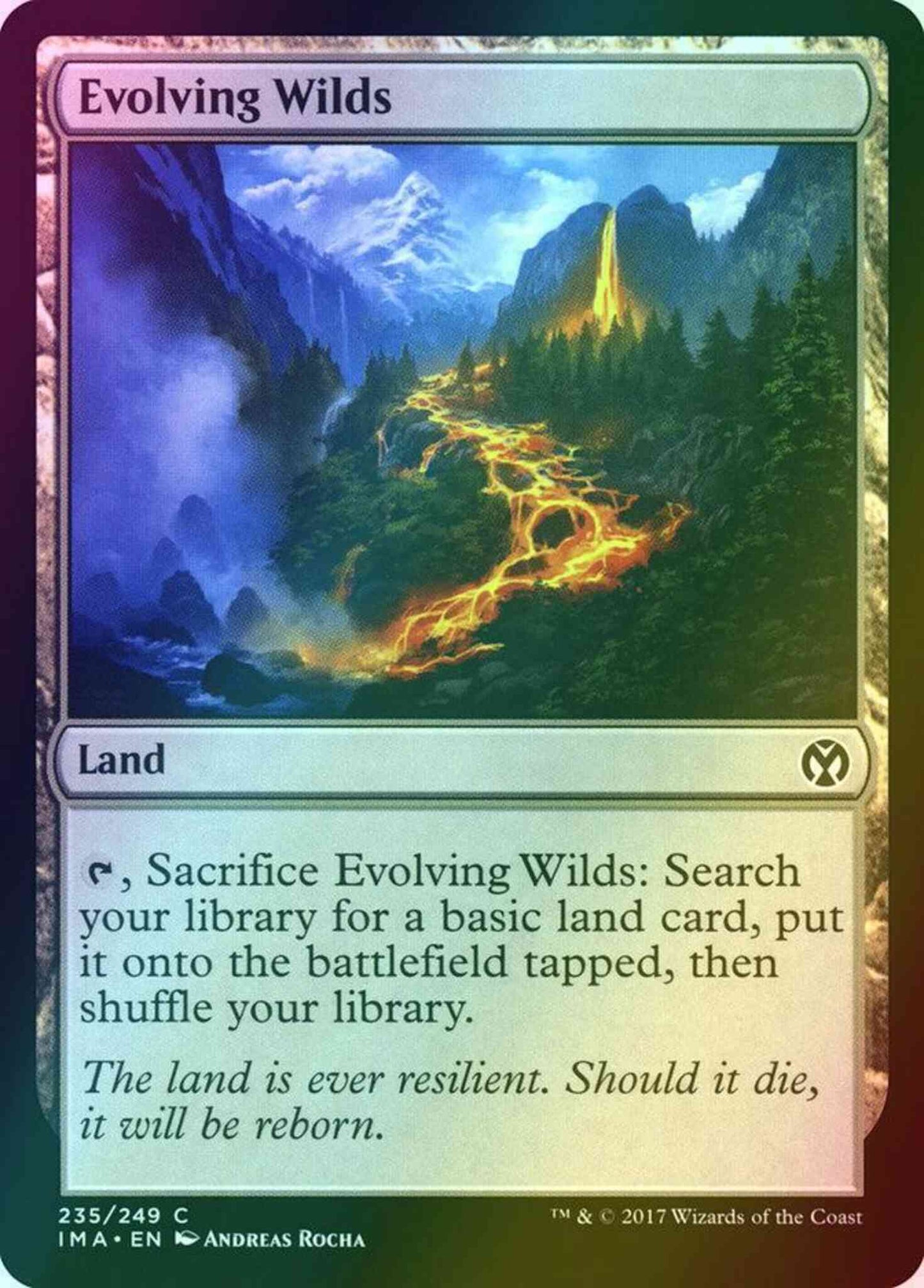 Evolving Wilds [235] [Iconic Masters] [Foil]