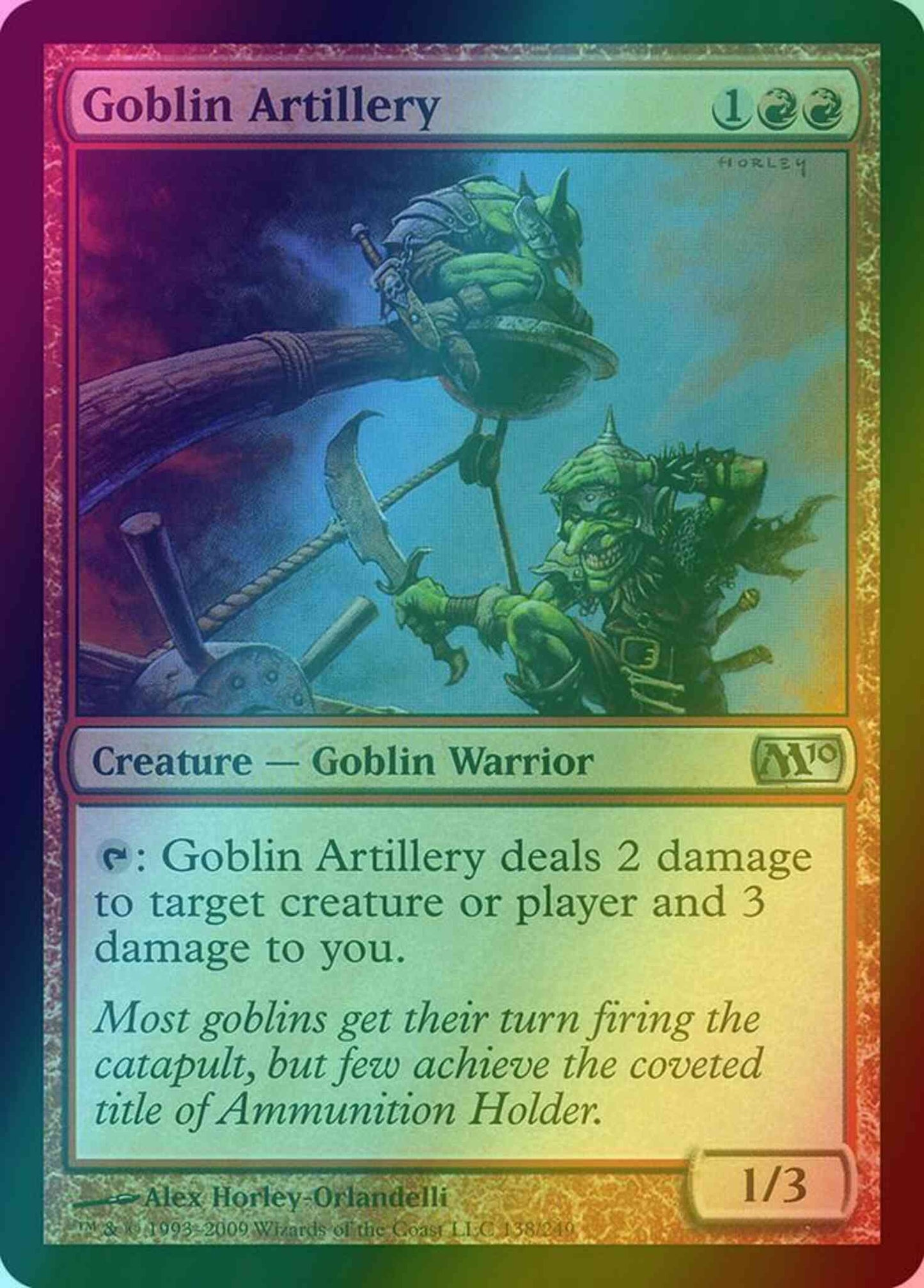 Goblin Artillery [138] [Magic 2010] [Foil]