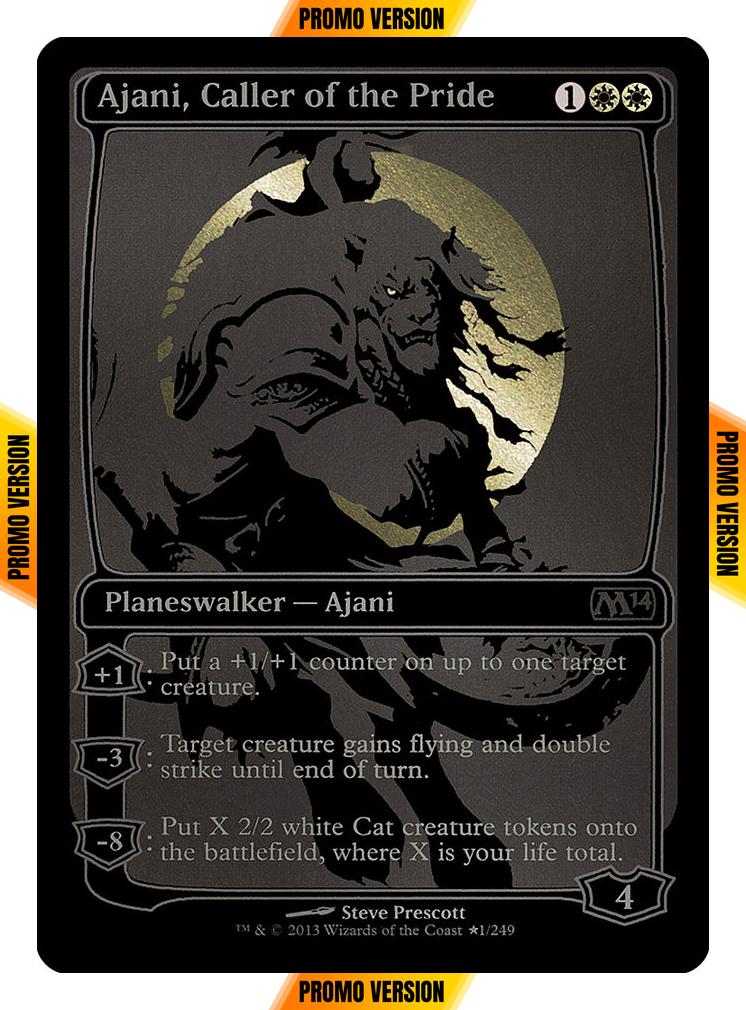 Ajani, Caller of the Pride [San Diego Comic-Con 2013] [Foil]