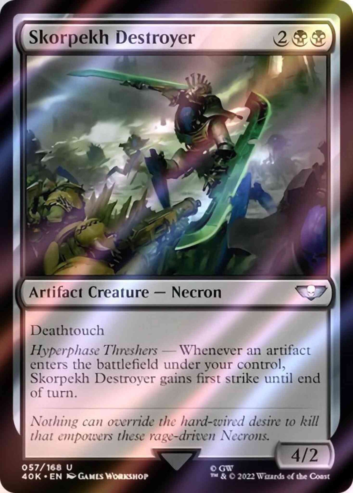 Skorpekh Destroyer [57] [Universes Beyond: Warhammer 40,000] [Surge Foil]