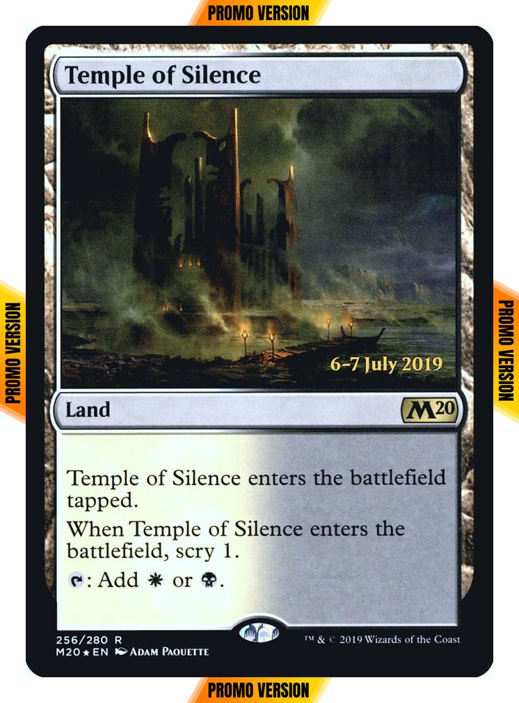 Temple of Silence [256s] [Core Set 2020 Promos] [Foil]