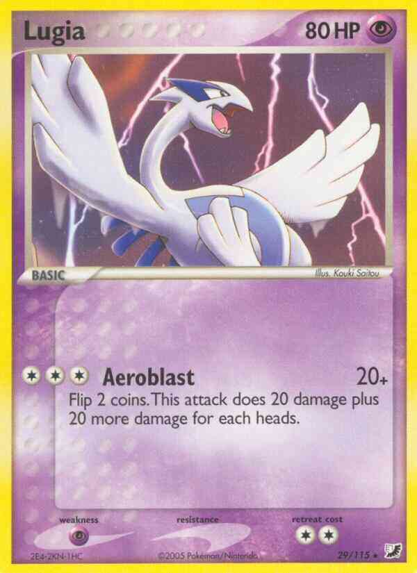 Lugia - 29/115 - Rare [ex10-29] [Reverse Holo]