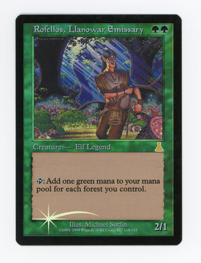 Rofellos, Llanowar Emissary — Foil — ID 18638
