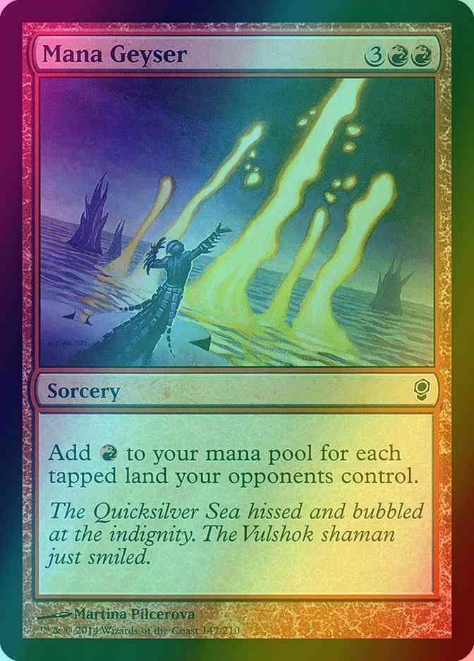 Mana Geyser [147] [Conspiracy] [Foil]