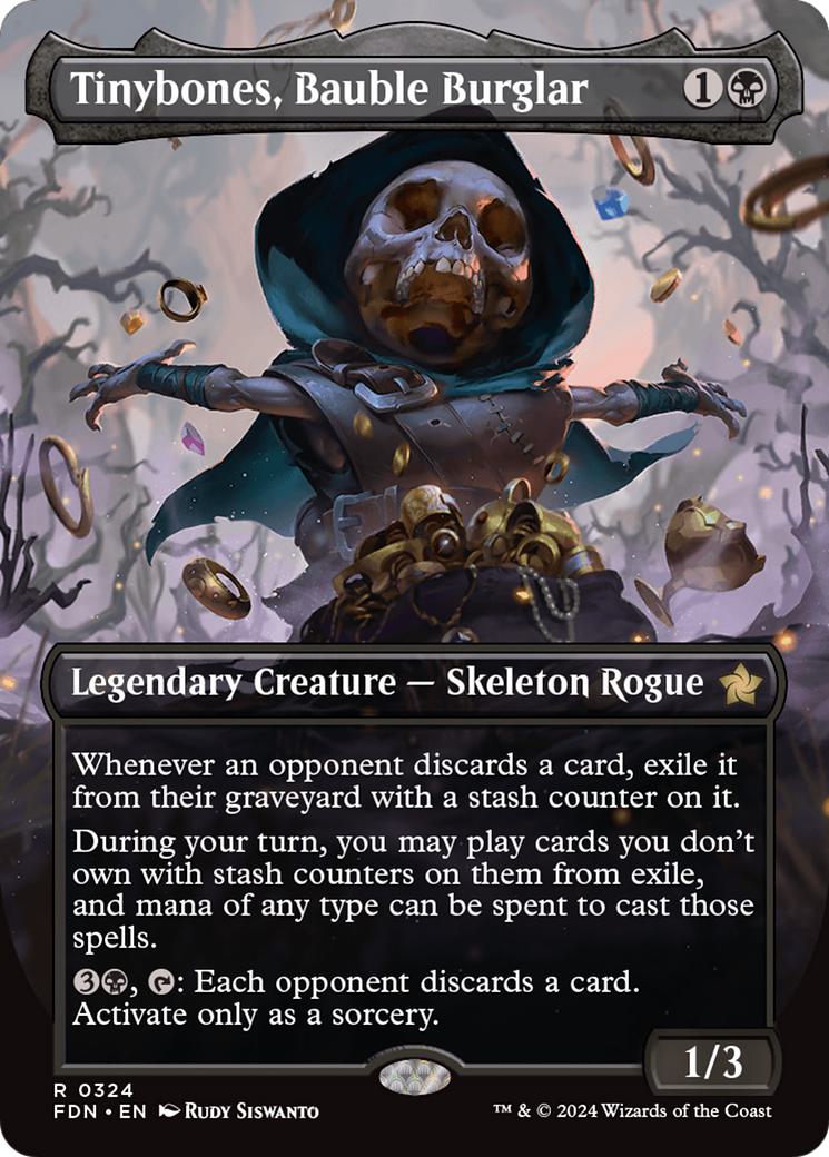 Tinybones, Bauble Burglar [324] [Borderless] [Foundations] [Non-Foil]