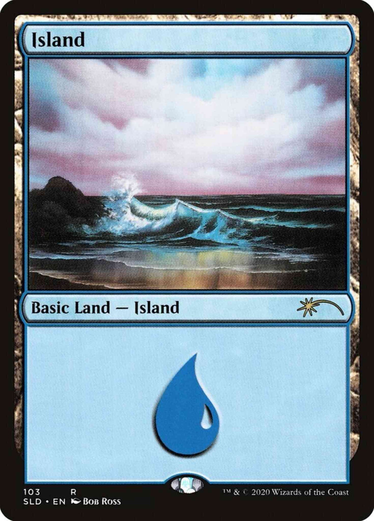 Island [0103] [Bob Ross] [Secret Lair Drop] [Non-Foil]