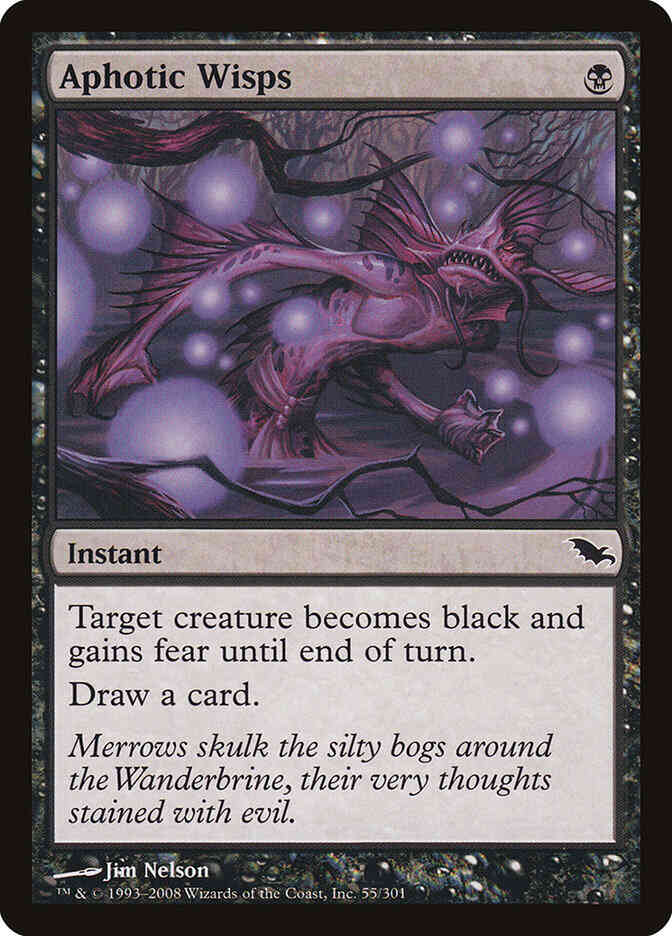 Aphotic Wisps [55] [Shadowmoor] [Non-Foil]