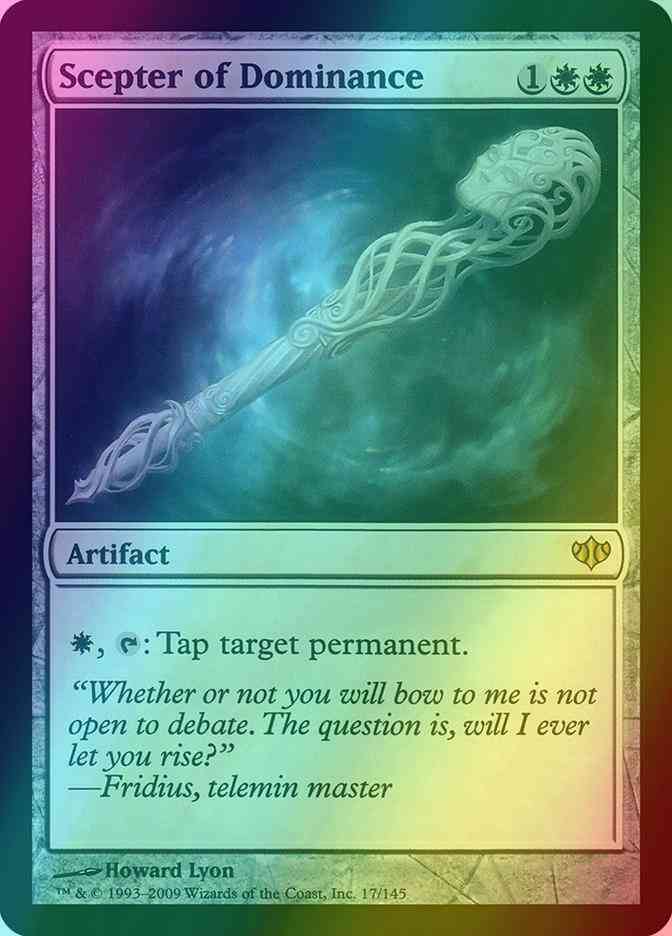 Scepter of Dominance [17] [Conflux] [Foil]