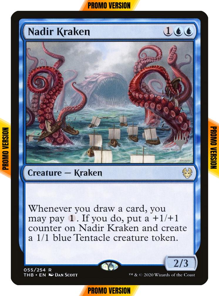 Nadir Kraken [55p] [Promo Pack] [Theros Beyond Death Promos] [Non-Foil]