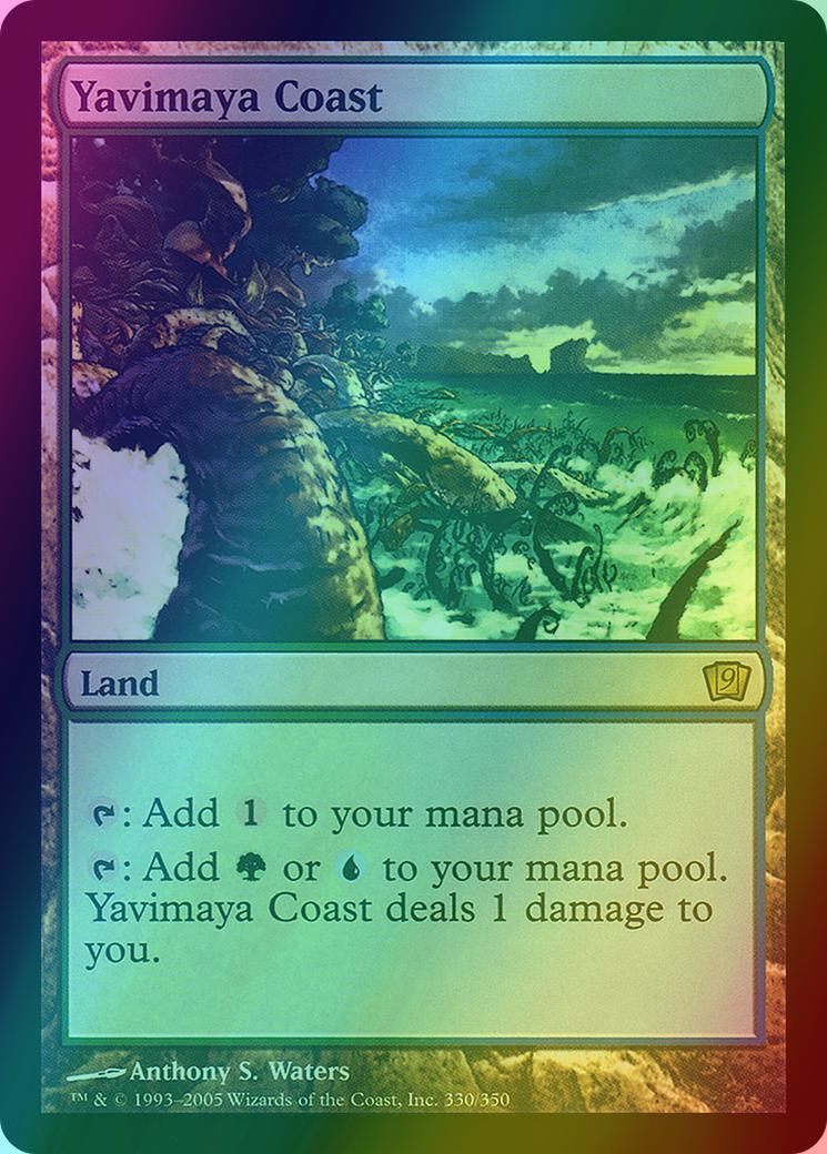Yavimaya Coast [330x] [Ninth Edition] [Foil]
