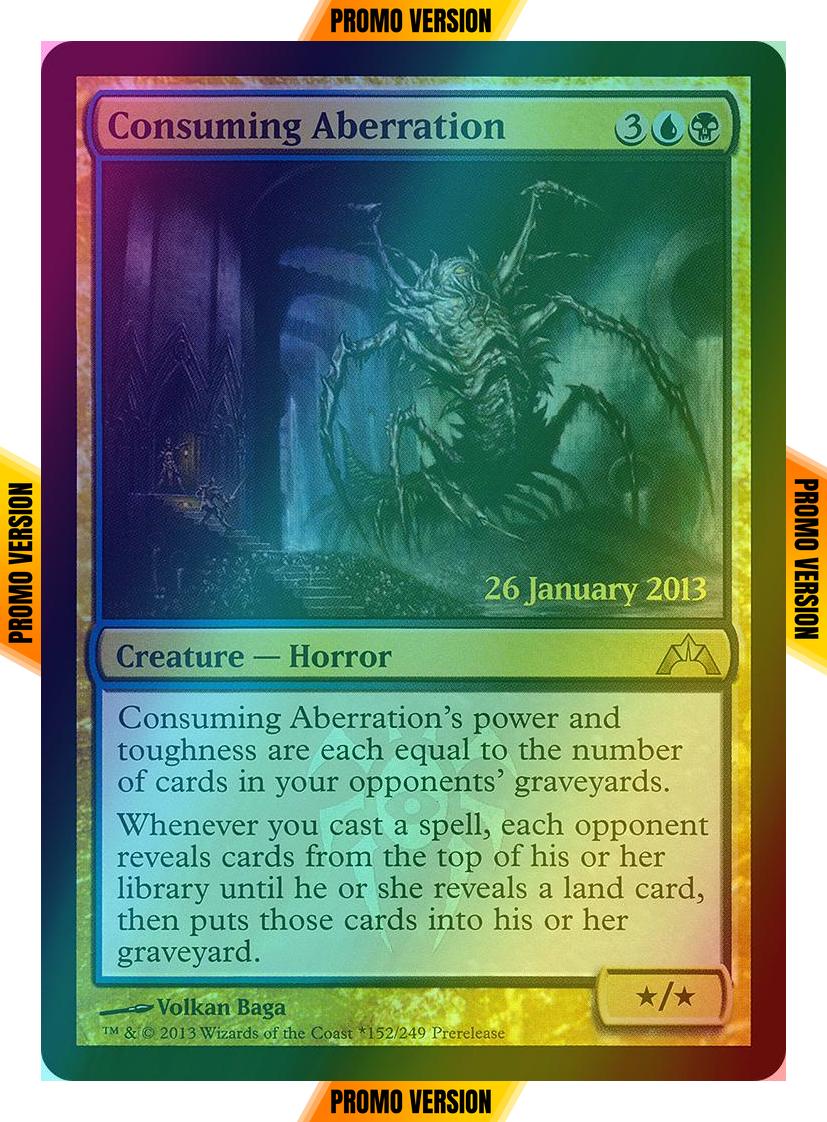 Consuming Aberration [152] [Gatecrash Promos] [Foil]