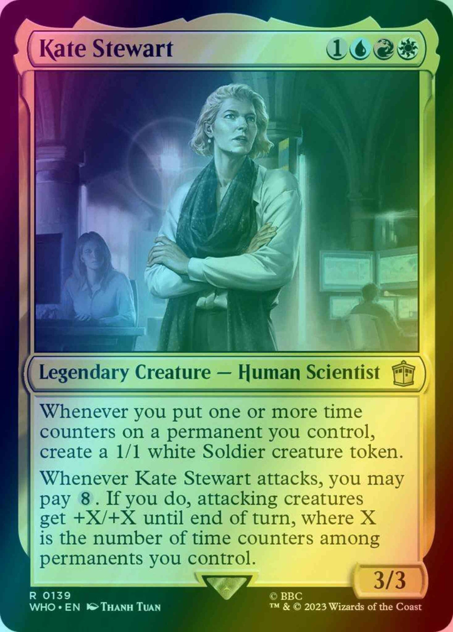 Kate Stewart [139] [Universes Beyond: Doctor Who] [Foil]