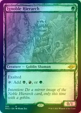 Ignoble Hierarch [355] [Sketch Showcase] [Modern Horizons 2] [Foil]