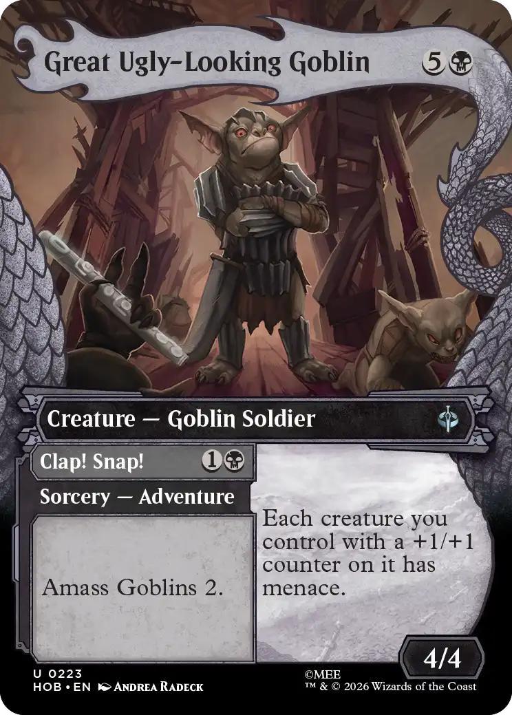 Great Ugly-Looking Goblin [223] [Borderless] [Dragon Hoard] [The Hobbit] [Non-Foil]