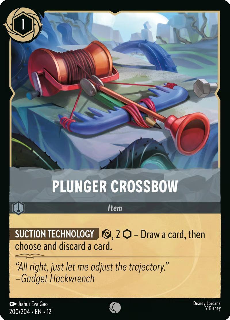 Plunger Crossbow - 200/204 [Wilds Unknown] [Non-Foil]