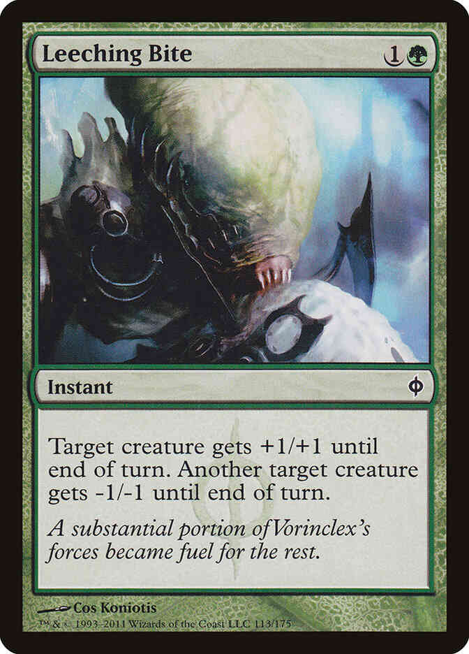 Leeching Bite [113] [New Phyrexia] [Non-Foil]