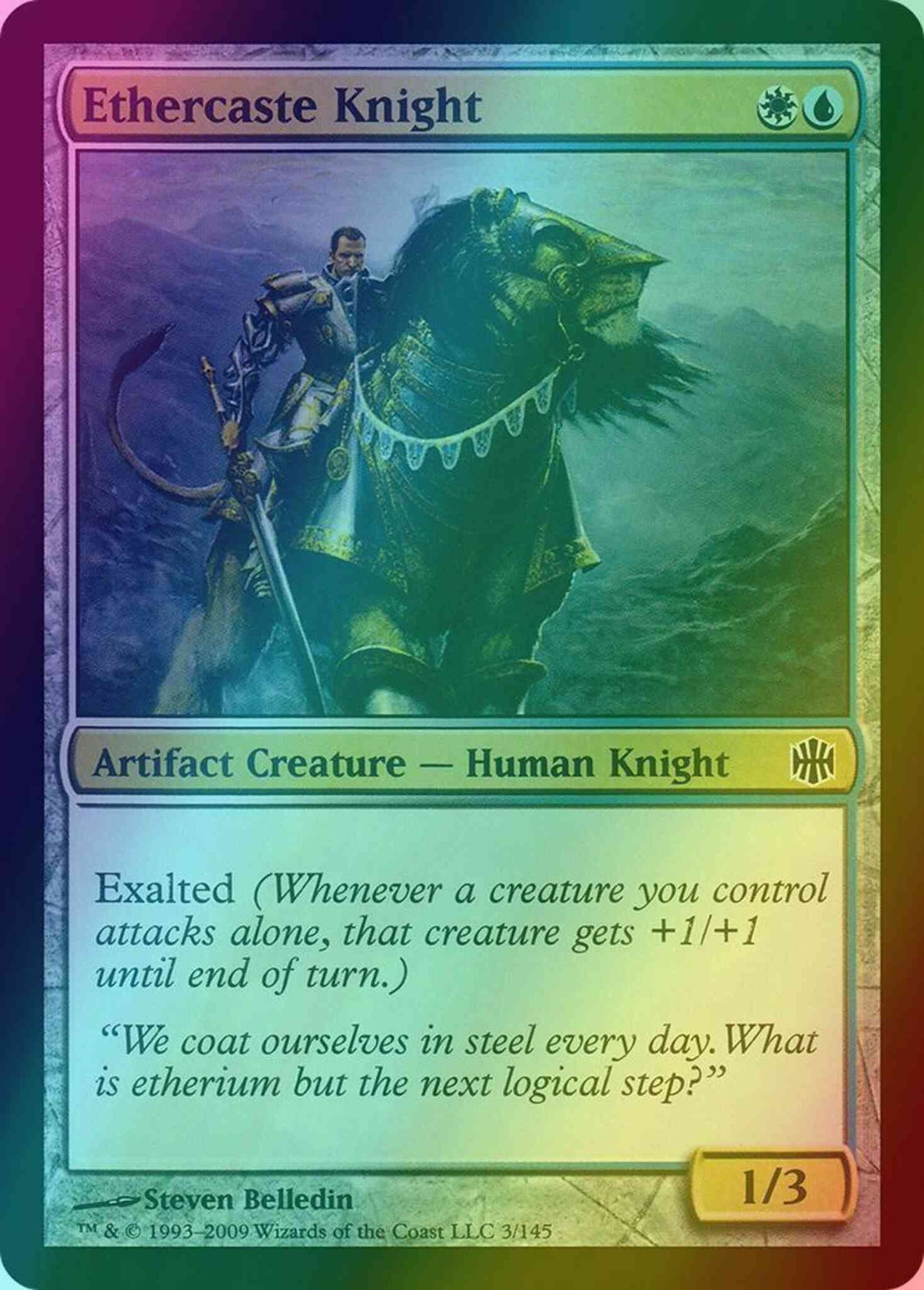 Ethercaste Knight [3] [Alara Reborn] [Foil]
