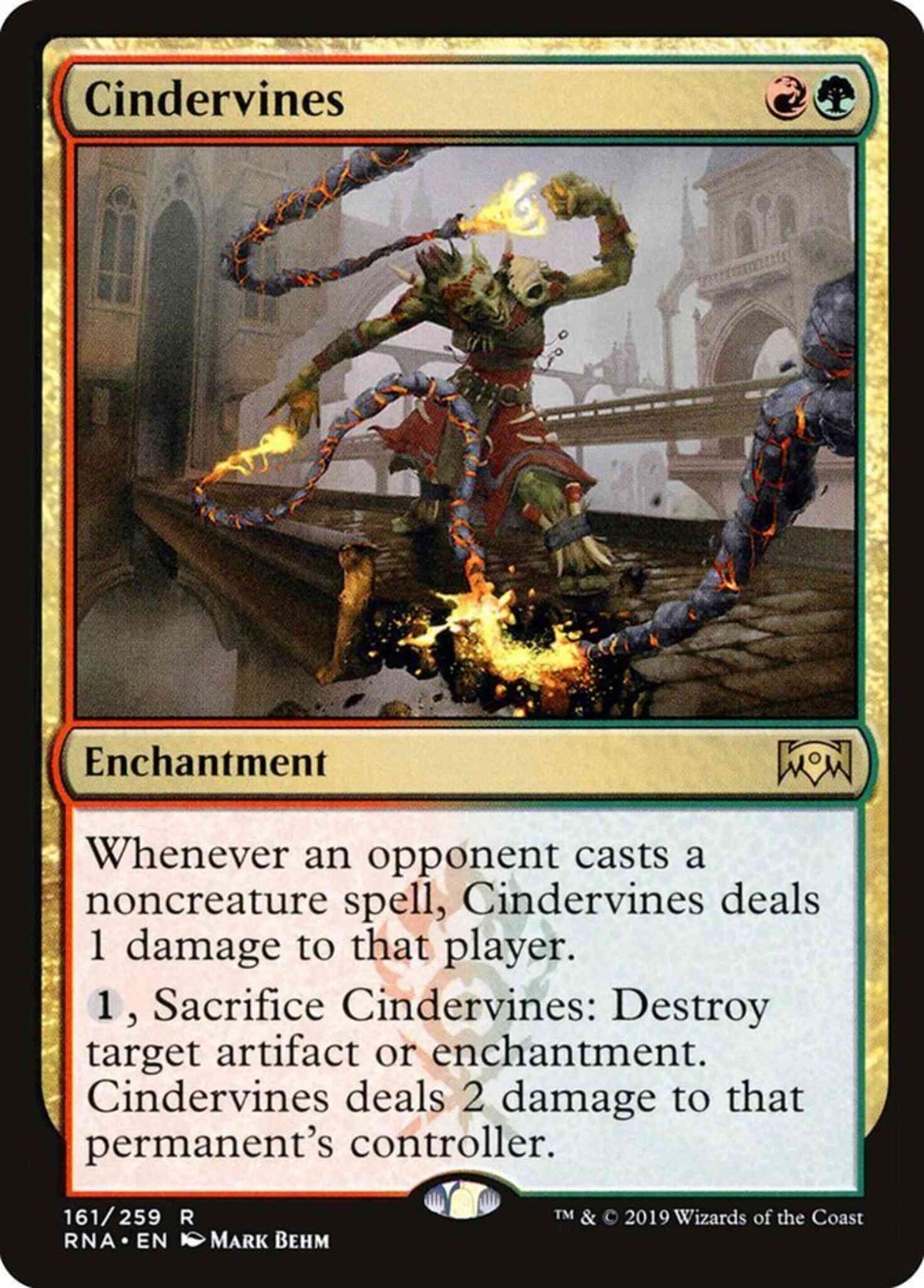Cindervines [161] [Ravnica Allegiance] [Non-Foil]