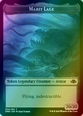 Insect Token (10) // Marit Lage Token (04) [Dominaria Remastered: Tokens] [Foil]