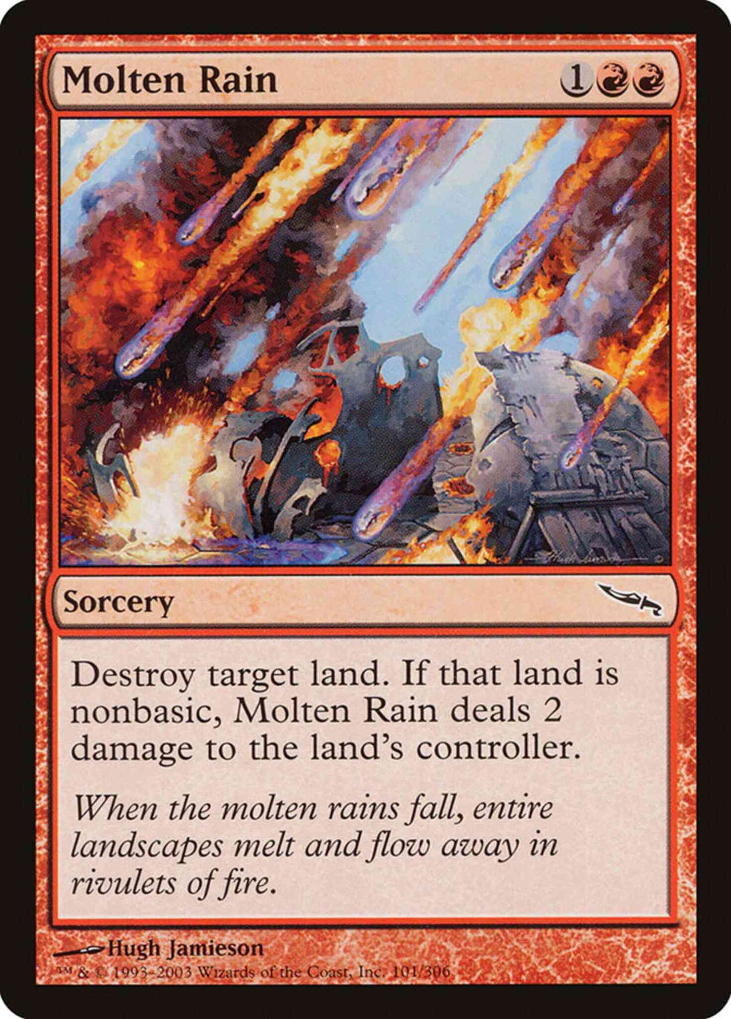 Molten Rain [101] [Mirrodin] [Non-Foil]