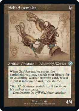 Self-Assembler [114] [Retro Frame] [Schematic] [The Brothers' War Retro Artifacts] [Non-Foil]