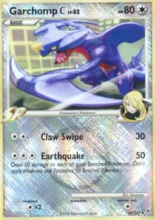 Garchomp - 60/147 - Promo [League] [P3MSP-60] [Reverse Holo]