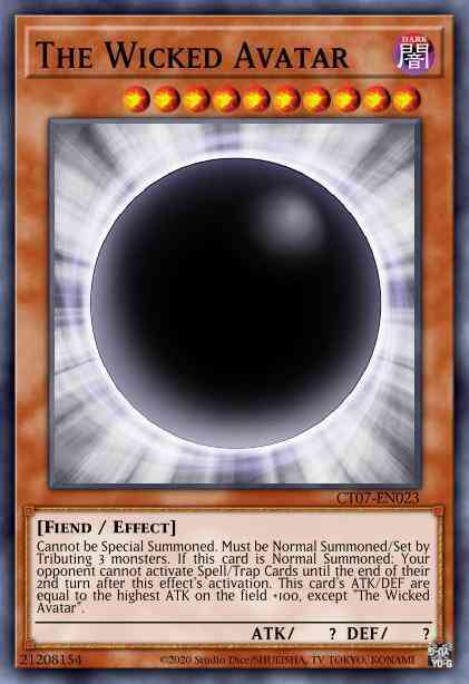 The Wicked Avatar - CT07-EN023 - Super Rare - Limited