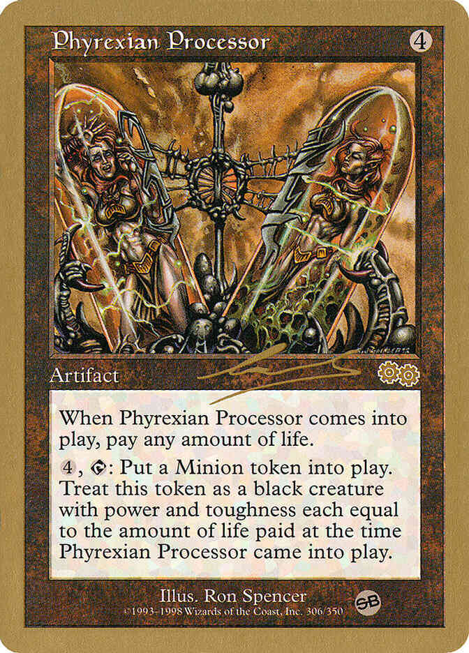 Phyrexian Processor [nl306sb] [Nicolas Labarre] [Sideboard] [World Championship Decks 2000] [Non-Foil]