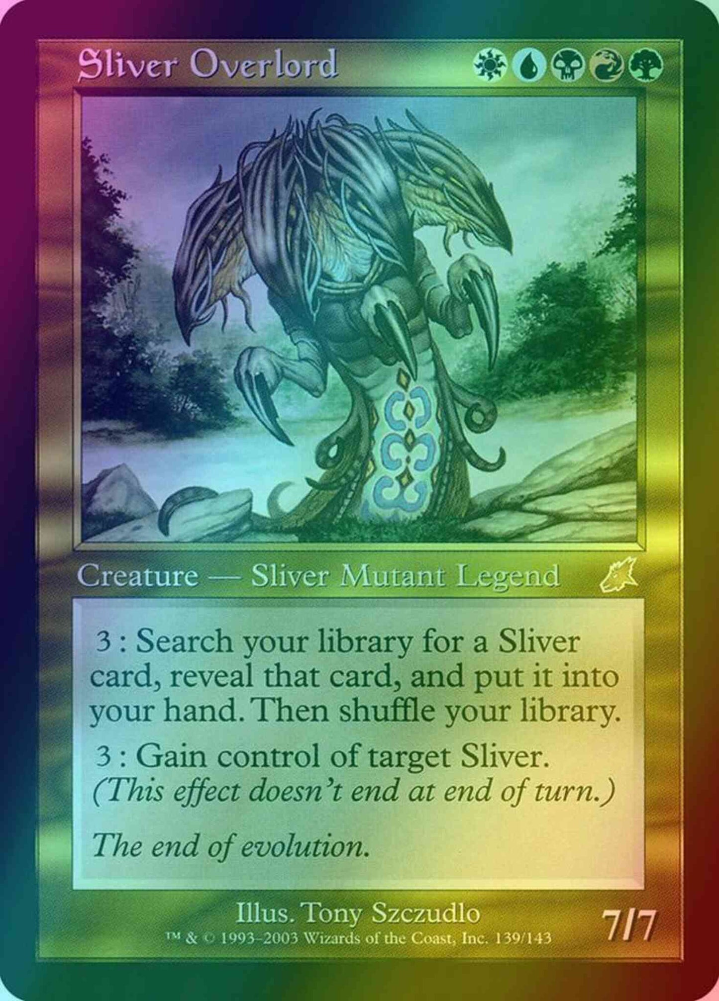 Sliver Overlord [139] [Scourge] [Foil]