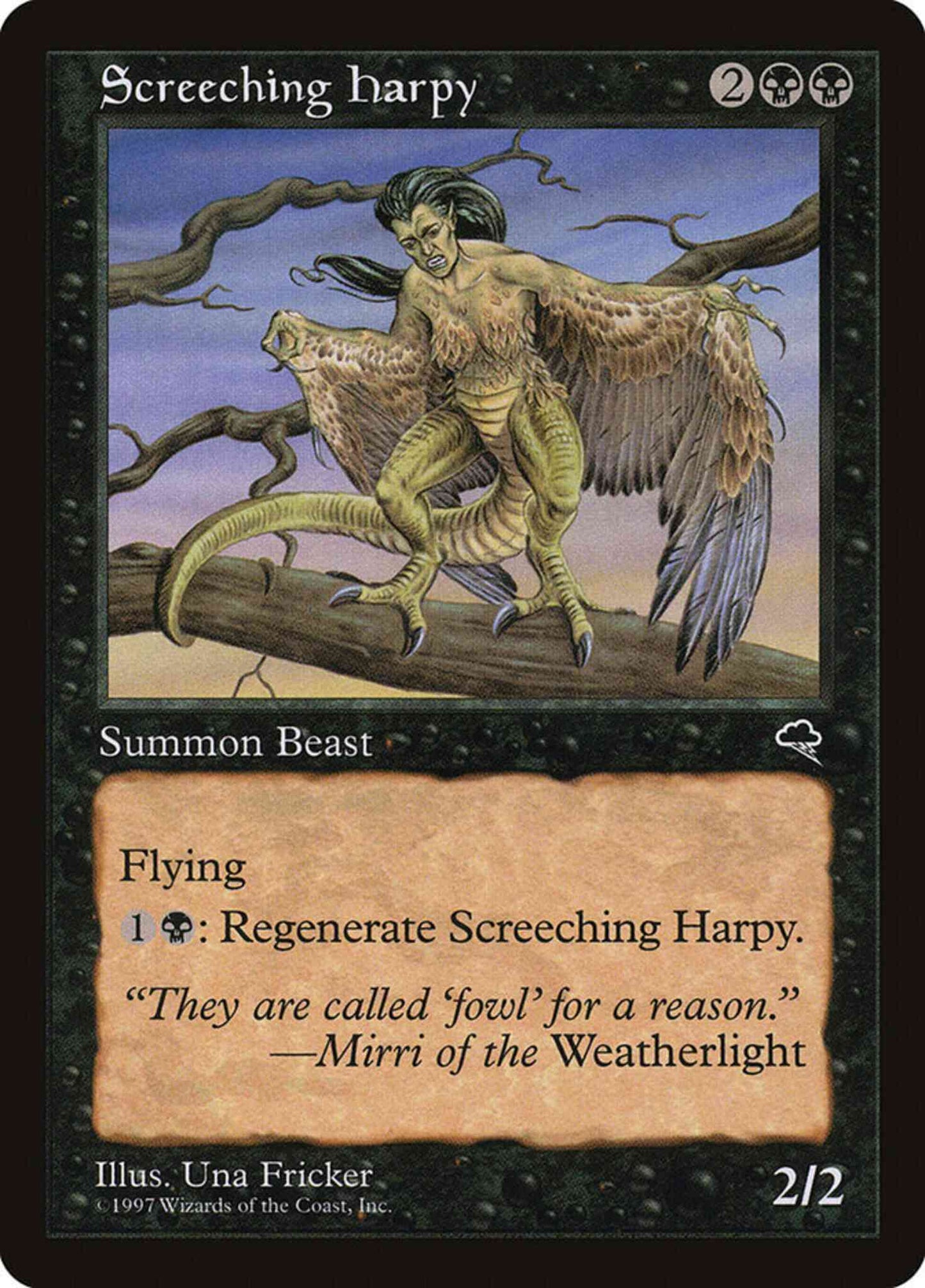 Screeching Harpy [155] [Tempest] [Non-Foil]