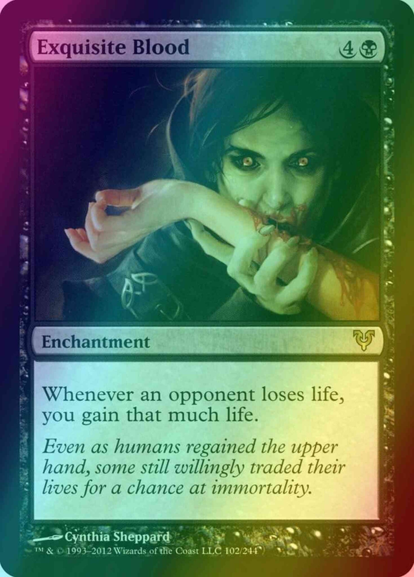 Exquisite Blood [102] [Avacyn Restored] [Foil]