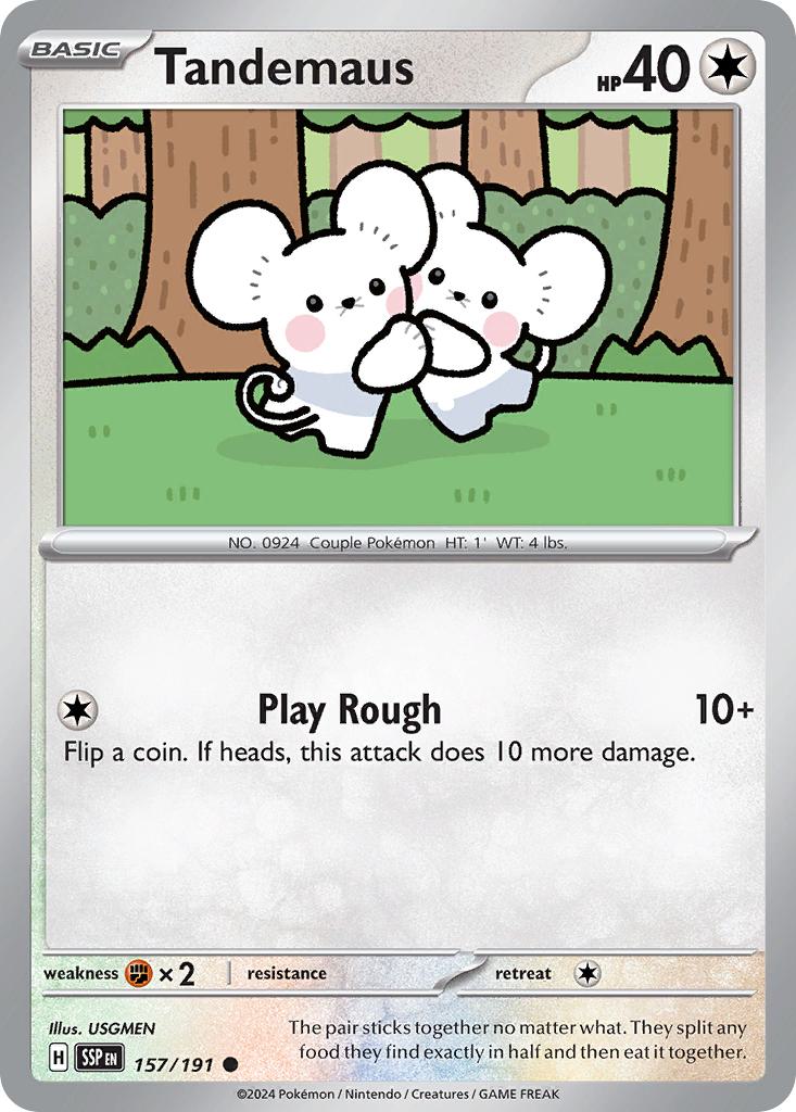 Tandemaus - 157/191 - Common [sv08-157] [Non-Holo]