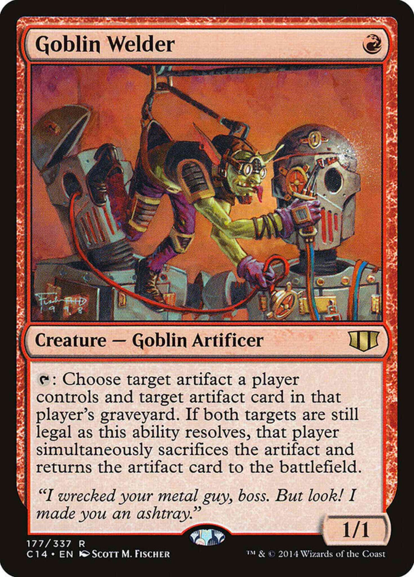 Goblin Welder [177] [Commander 2014] [Non-Foil]