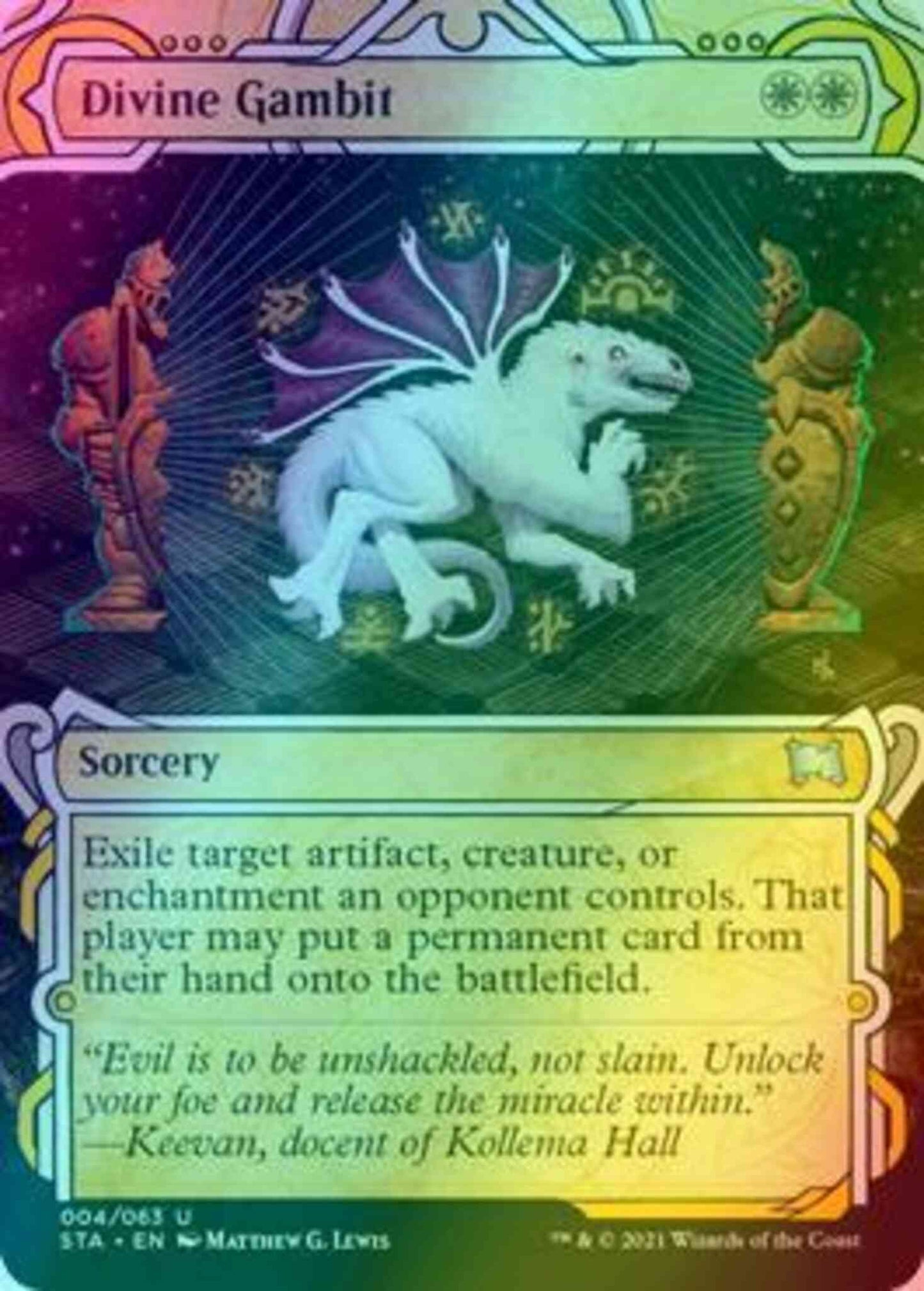 Divine Gambit [4] [Strixhaven Mystical Archive] [Foil]