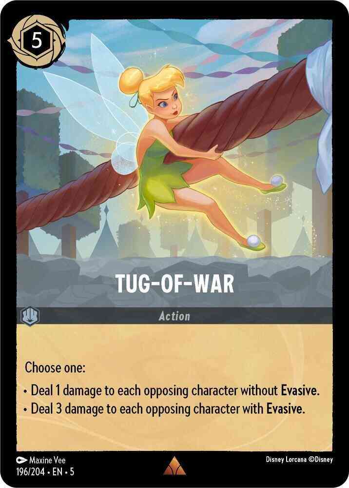 Tug-of-War - 196/204 [Shimmering Skies] [Non-Foil]