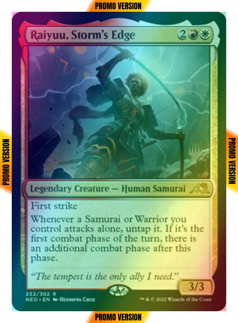 Raiyuu, Storm's Edge [Promo Pack] [232p] [Kamigawa: Neon Dynasty: Promos] [Foil]