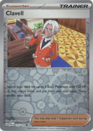 Clavell - 177/193 - Common [sv02-177] [Reverse Holo]