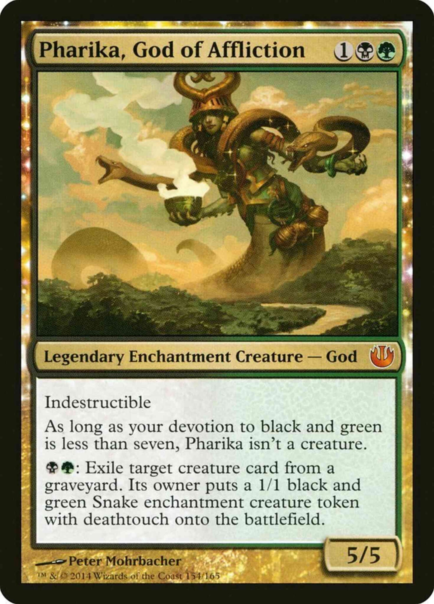 Pharika, God of Affliction [154] [Journey into Nyx] [Non-Foil]