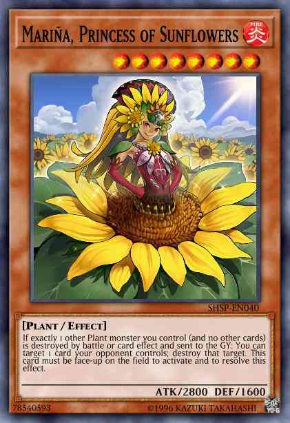 Marina, Princess of Sunflowers - MP14-EN157 - Super Rare - 1st Edition