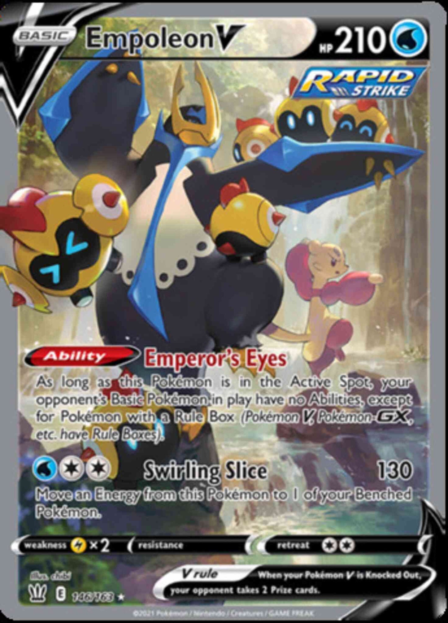 Empoleon V - 146/163 - Rare Ultra [swsh5-146] [Ultra]