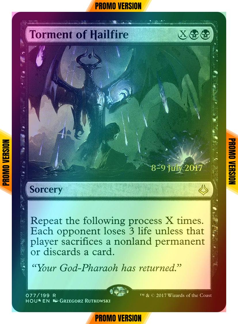 Torment of Hailfire [77s] [Hour of Devastation Promos] [Foil]